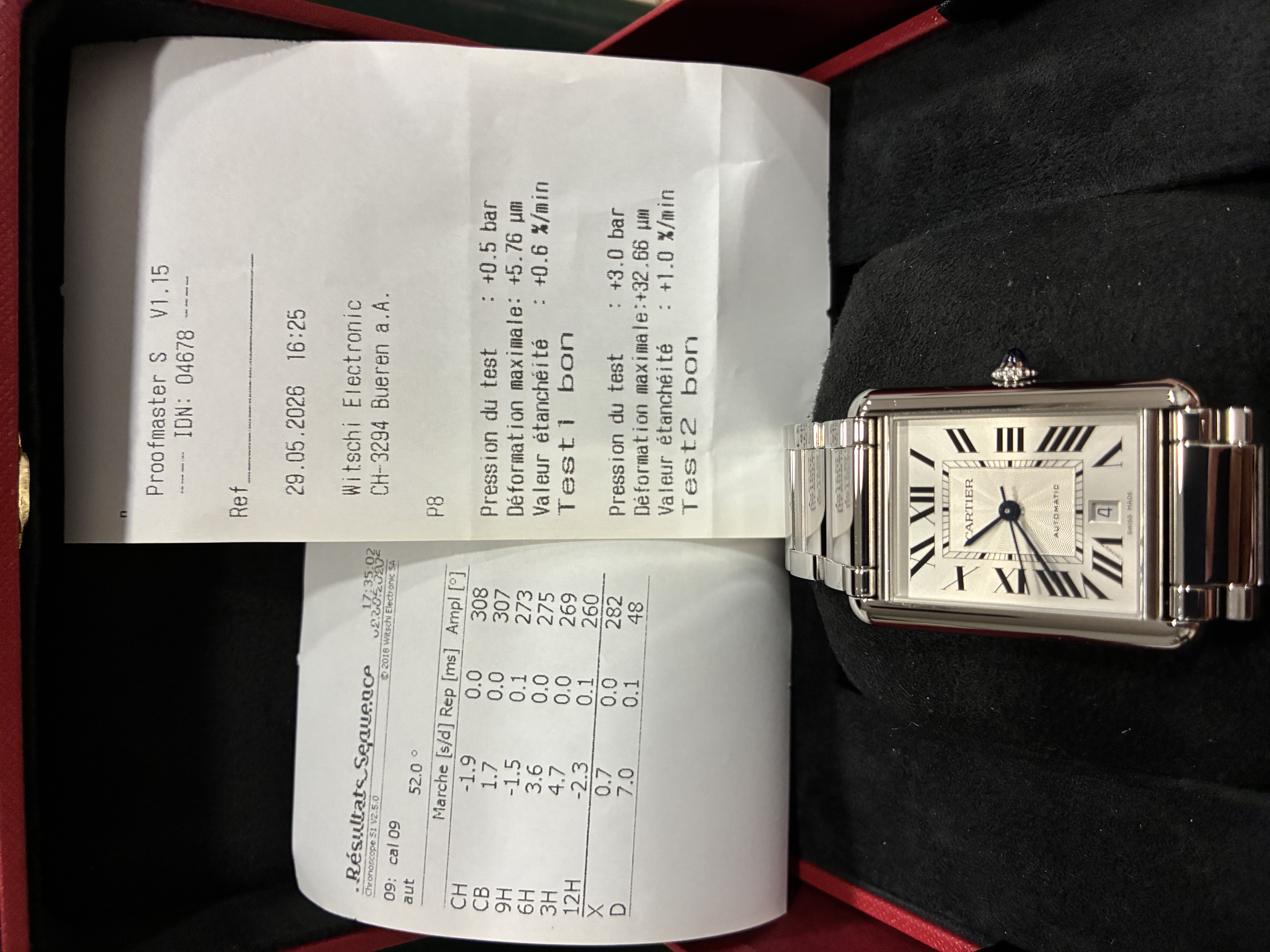 Cartier Tank Reloj Must 41mm