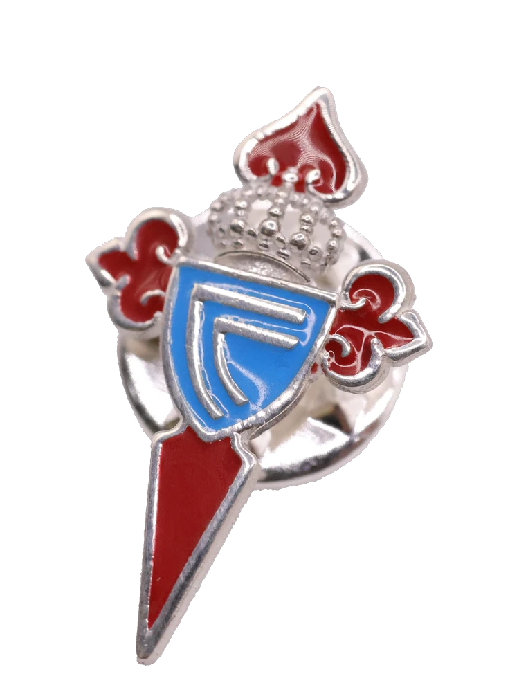 Joyeria Suiza Celta Pin Celeste · Plata de ley y esmalte
