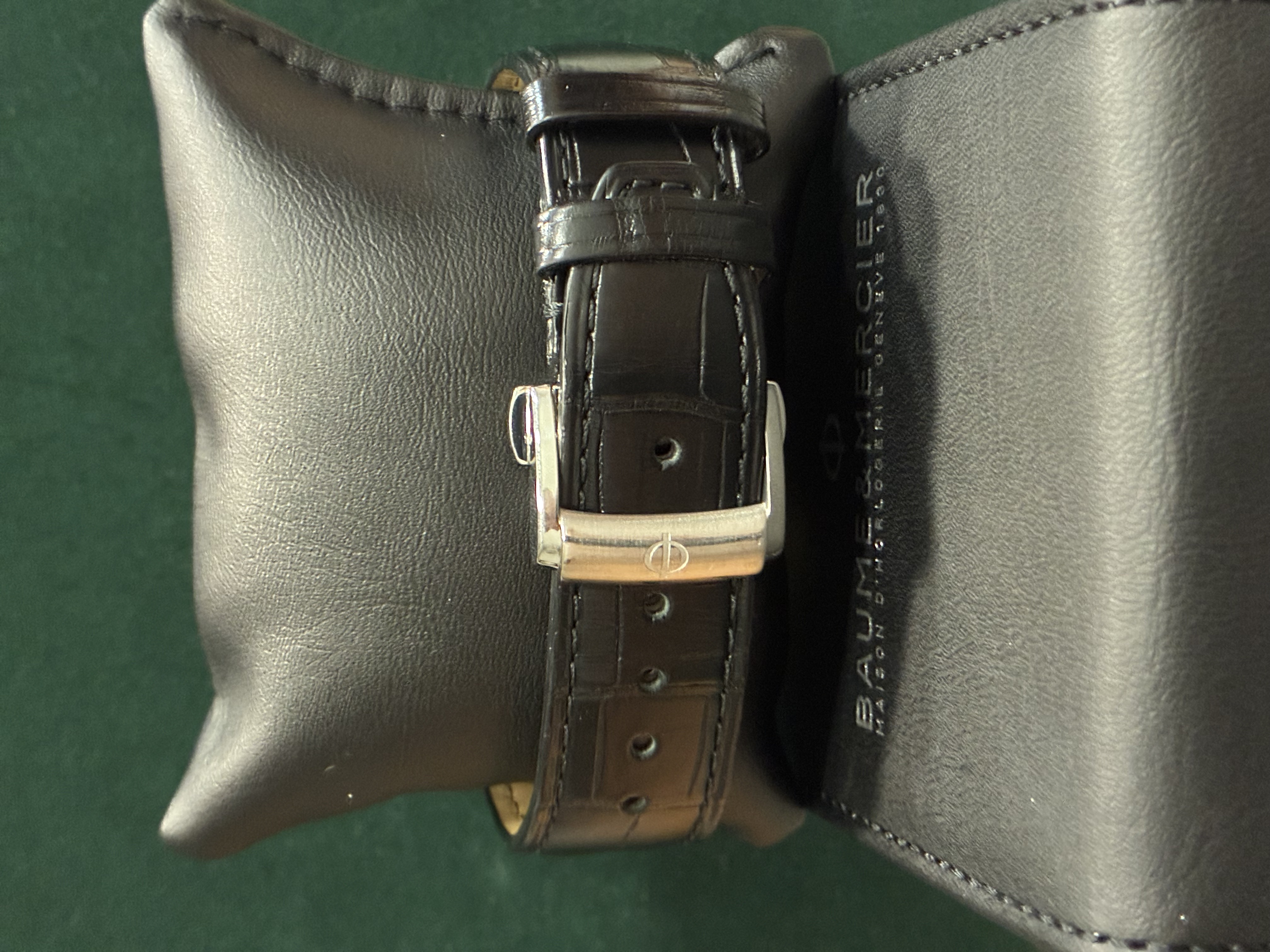 Baume & Mercier Clifton Automatic Chronograph Black Dial 43mm