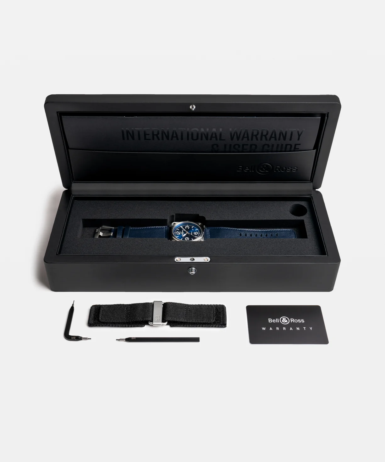 Bell & Ross Br-03 Auto BR-03 Blue Steel 41mm