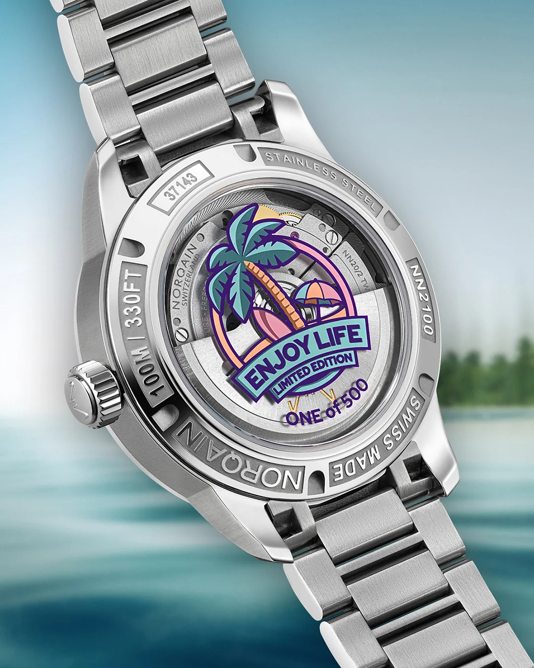 Norqain Freedom GMT Enjoy Life "Holiday" Limited Edition 40mm