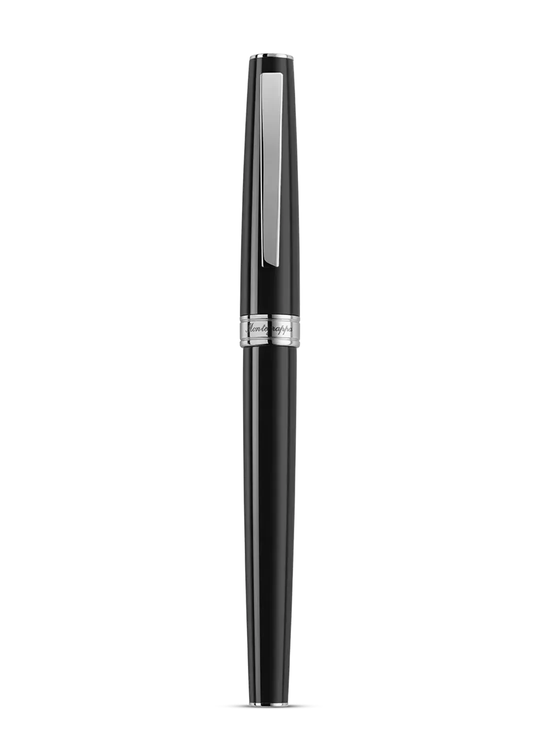 Montegrappa Armonia Fountain Pen, Steel, Black