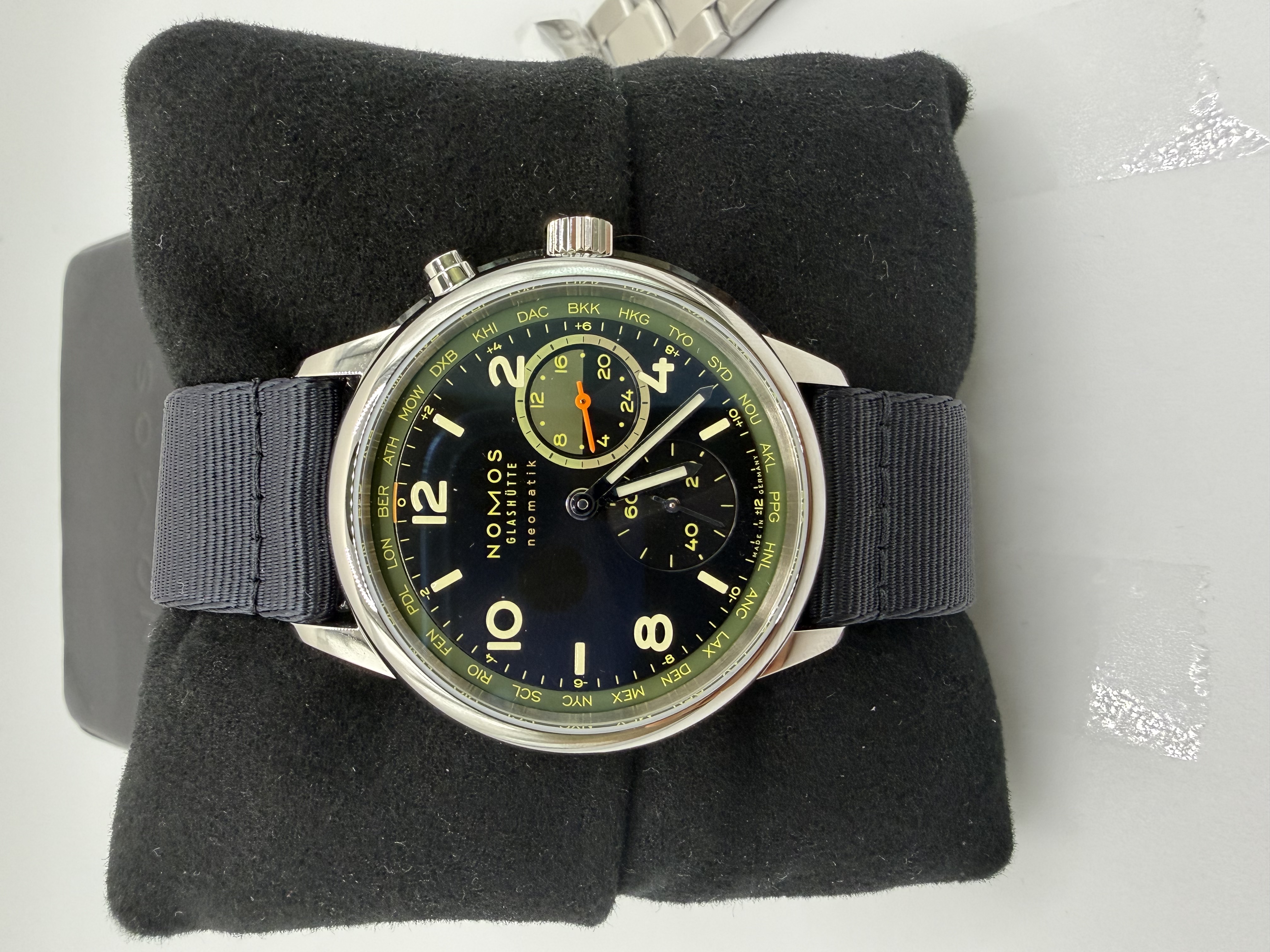Nomos Club Sport Neomatik Mundial Vector 40mm