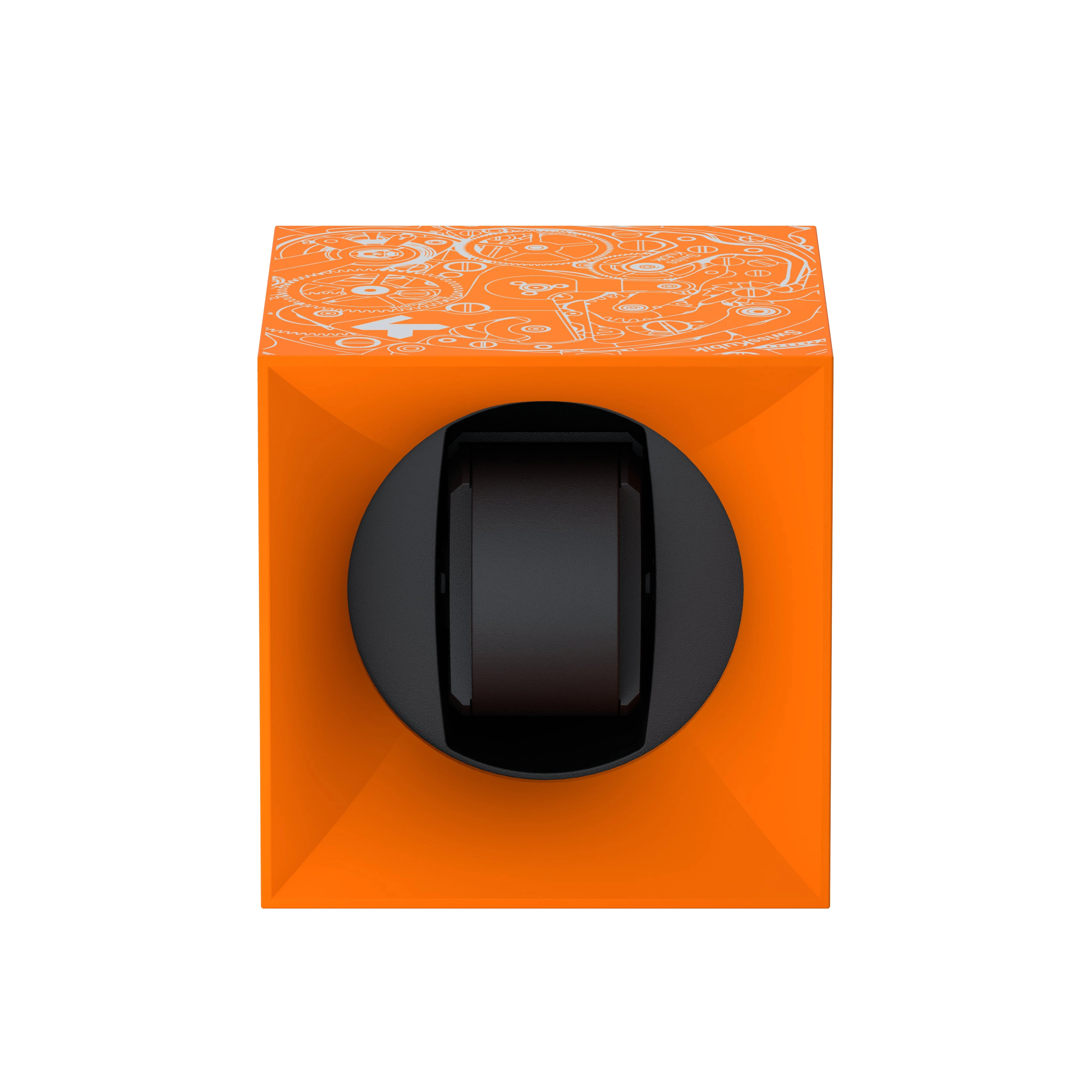 Swiss Kubik Startbox Soft Touch de color Naranja Mouvement Blanco ...