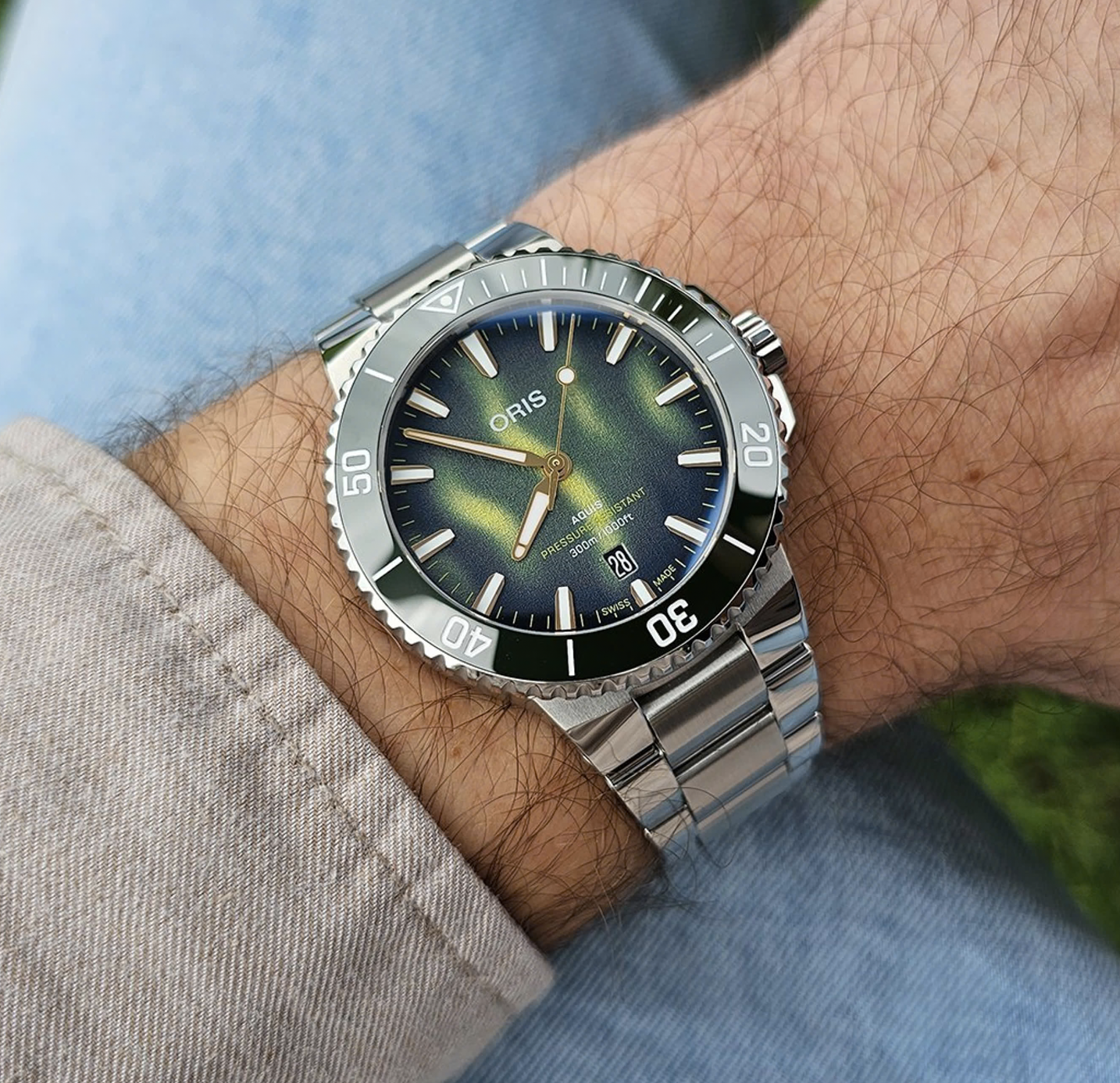 Oris Aquis Kelp Forest Limited Edition 41.5mm