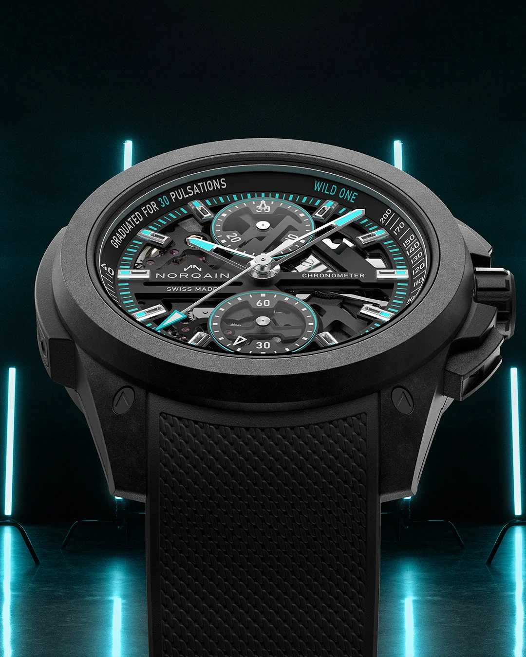 Norqain Independence Wild ONE Skeleton Chrono 42mm