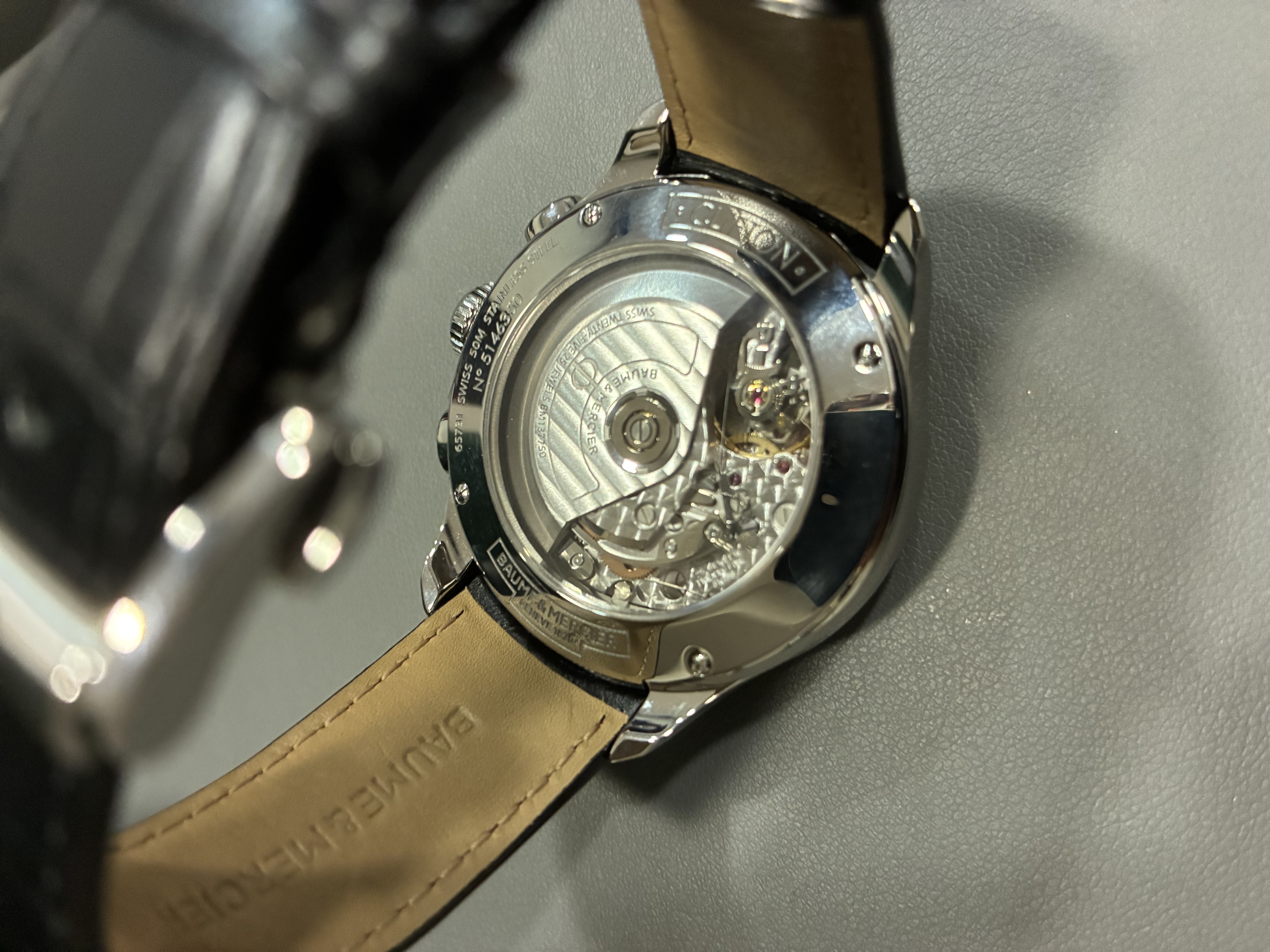 Baume & Mercier Clifton Automatic Chronograph Black Dial 43mm