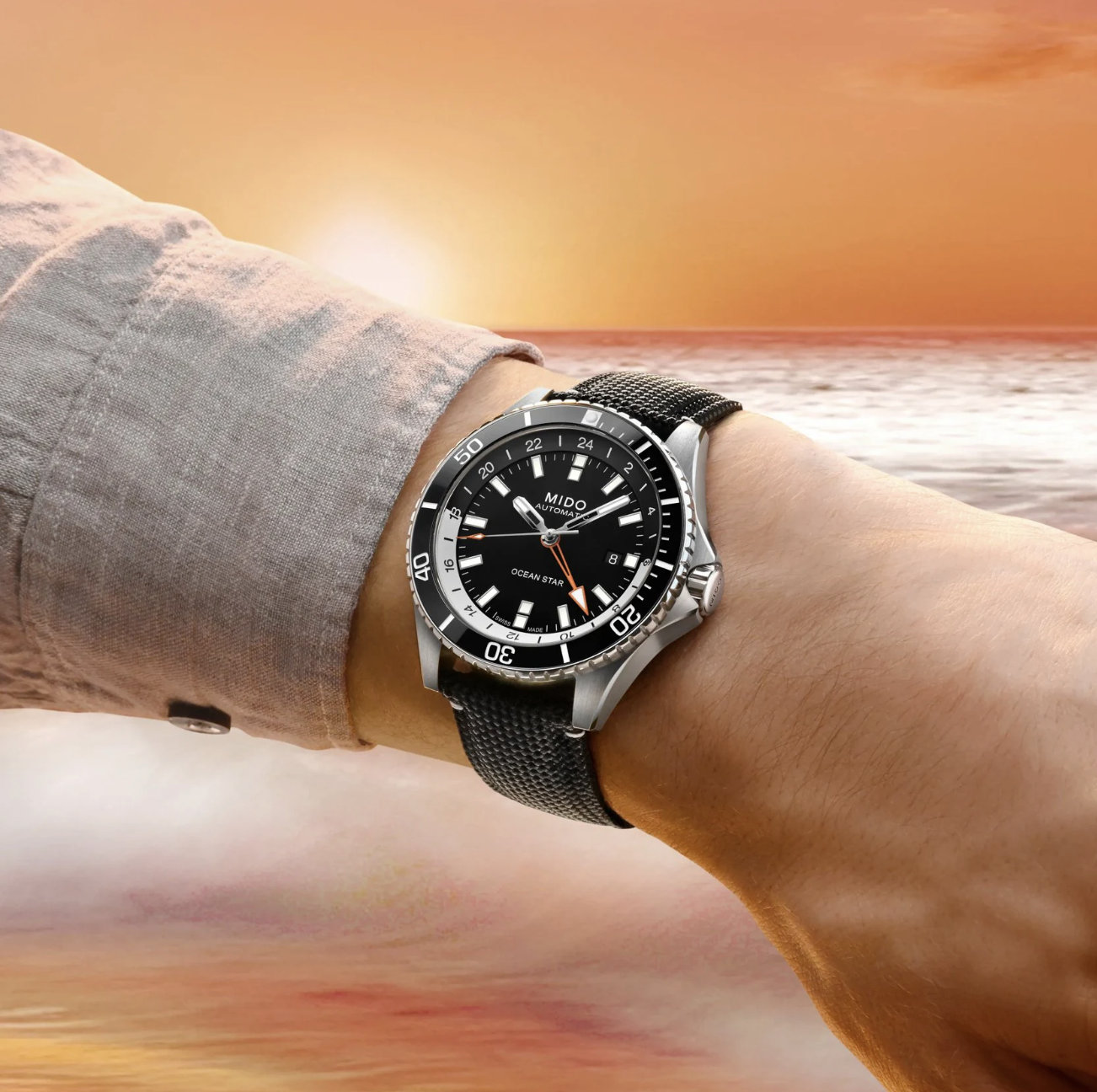 Mido Ocean Star GMT 44mm