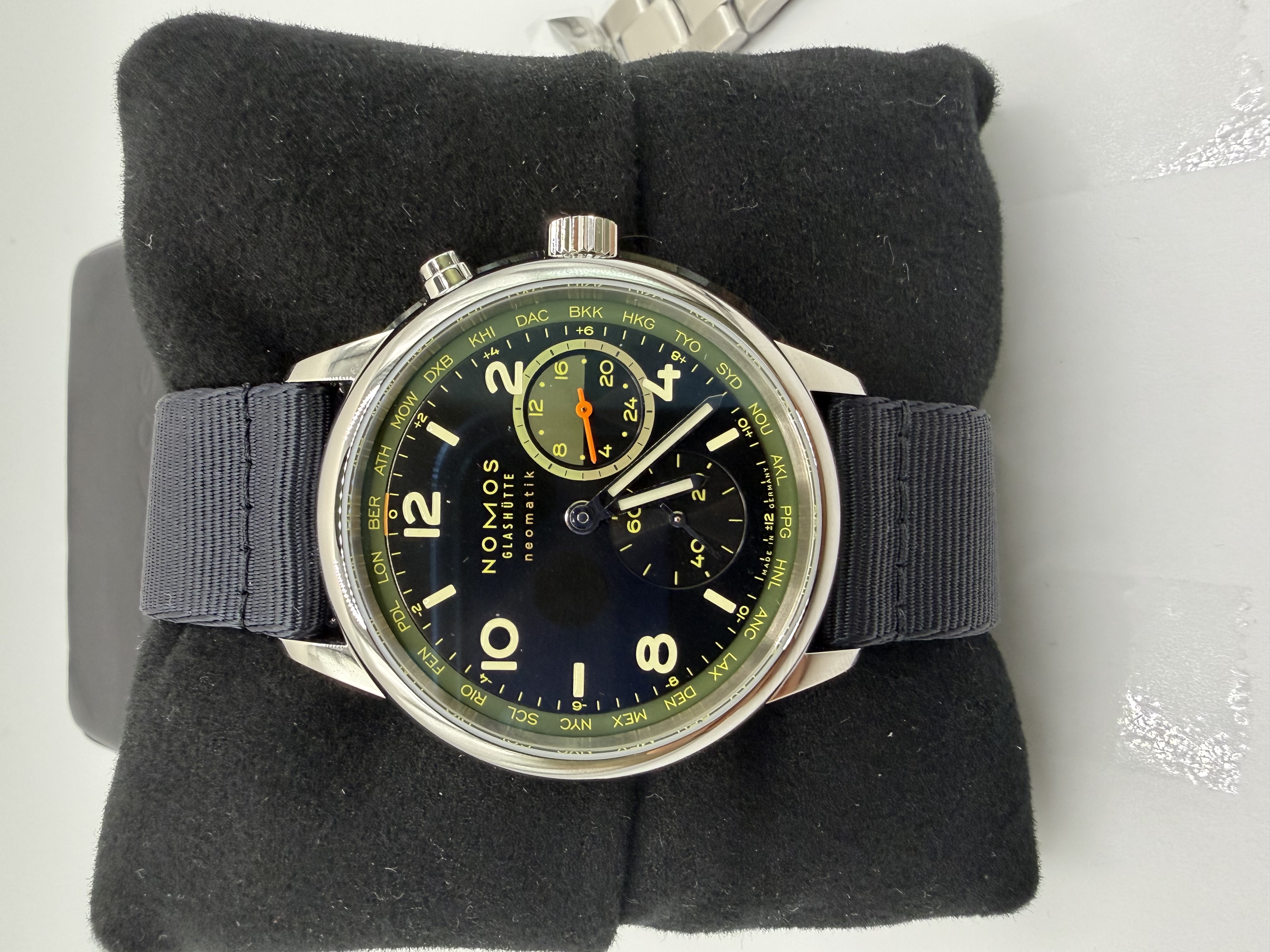 Nomos Club Sport Neomatik Mundial Vector 40mm