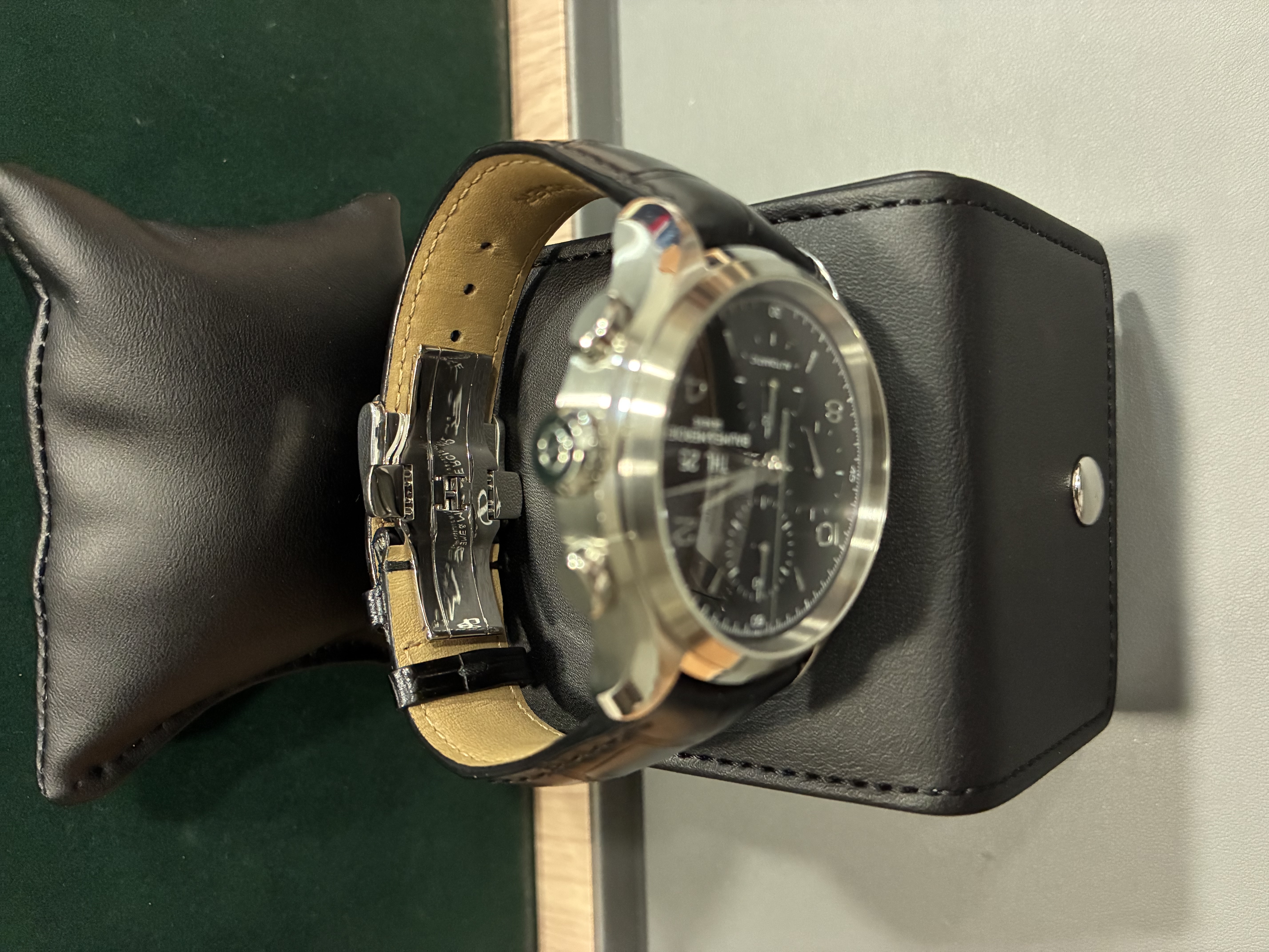 Baume & Mercier Clifton Automatic Chronograph Black Dial 43mm