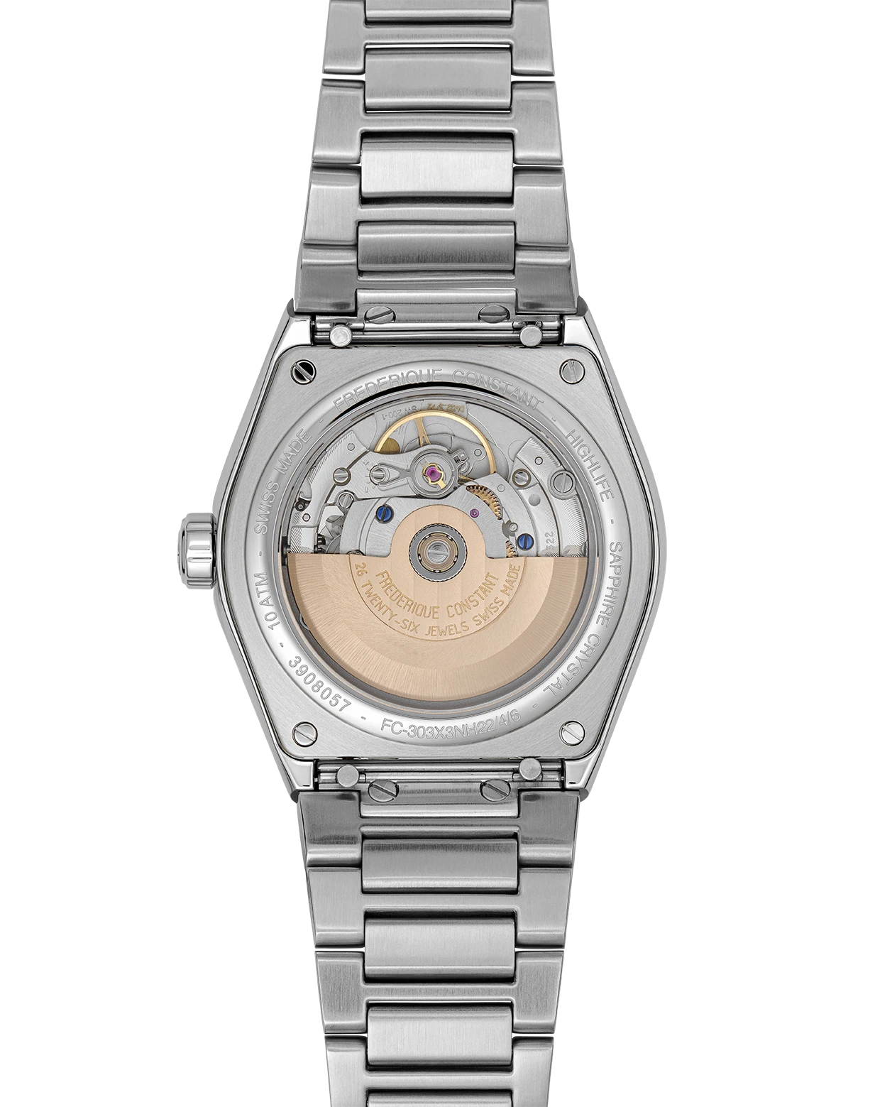 Frederique Constant Highlife Automatic Cosc Fc-303g3nh6b 39mm